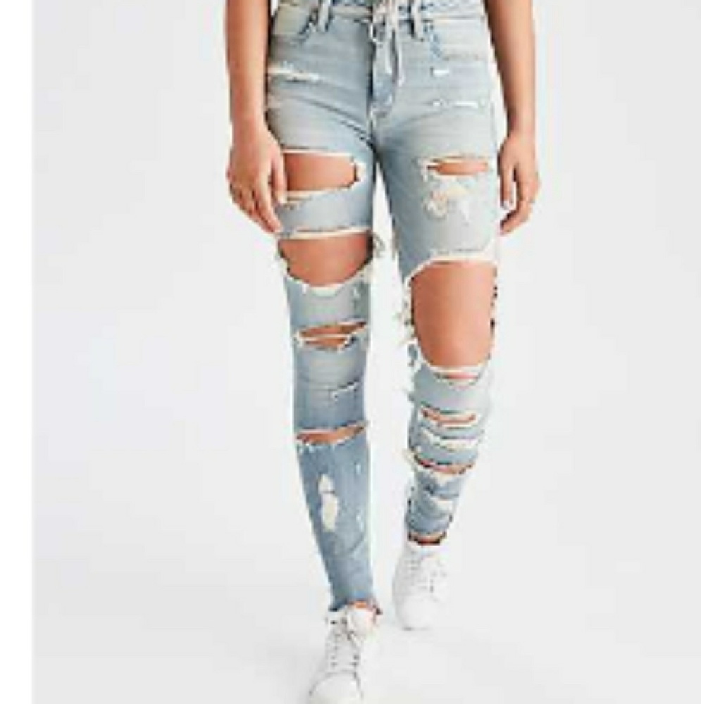 ISO AE Denim X Super High Waisted Jegging